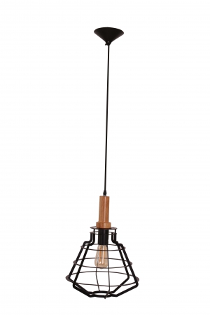 Wandlampen WIRED Scandinavisch hanglamp Zwart by Steinhauer 7790BE